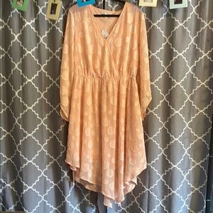 Cato Blush Circle Pattern Dress